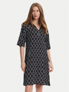 Max Mara Beachwear Sukienka codzienna Aidone 2516621079 Czarny Relaxed Fit