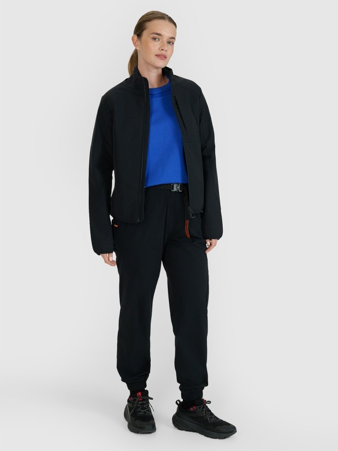 4F Kurtka przejściowa z wypełnieniem syntetycznym damska - czarna XXL