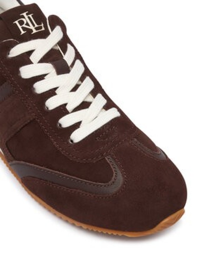 LAUREN RALPH LAUREN Sneakersy Dani Lw Prfl Sk Ltl 802P15837007 Brązowy