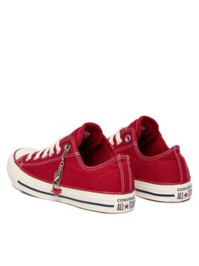 Converse Trampki Chuck Taylor All Star Hearts A19057C Czerwony