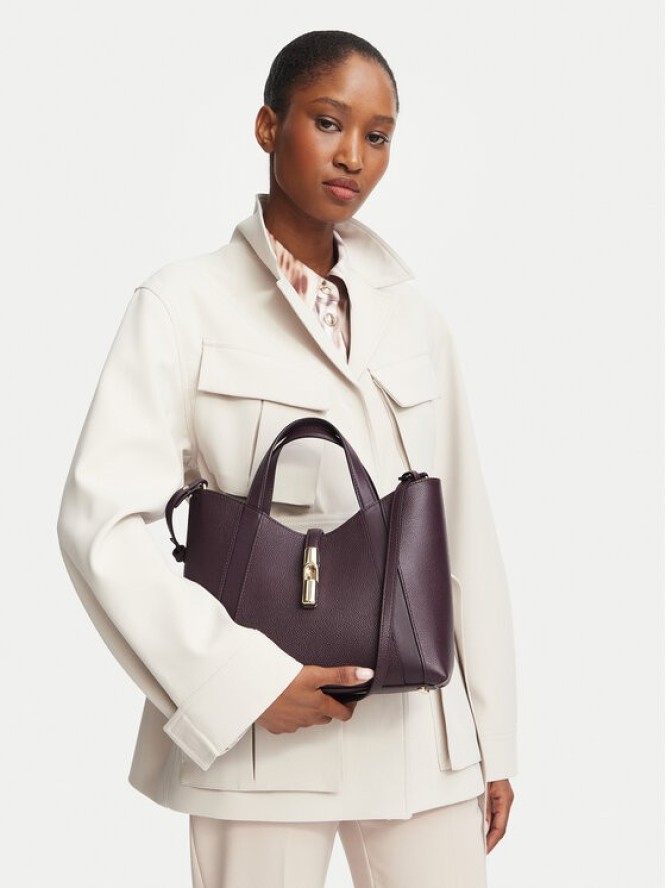 Furla Torebka Goccia S WB01789 BX3353 4906S Fioletowy