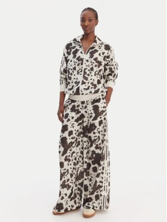 adidas Bluza Satin KA2683 Brązowy Loose Fit