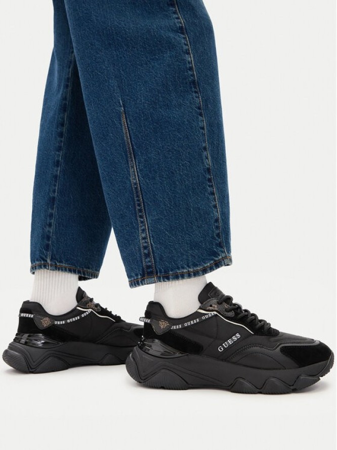 Guess Sneakersy Micola FL7MIC FAL12 Czarny