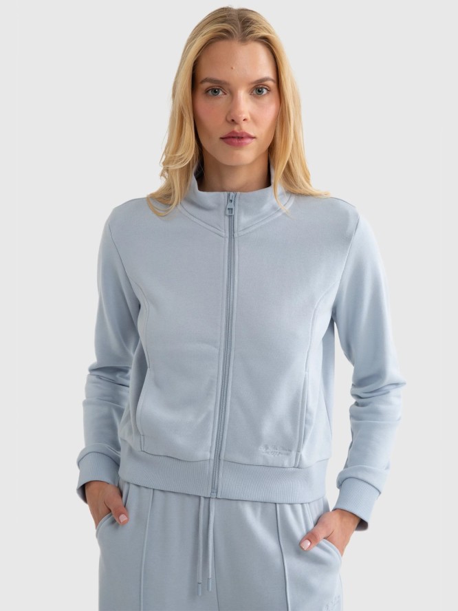 Bluza damska rozpinana błękitna Chitasana 401/ Chitasanap 401