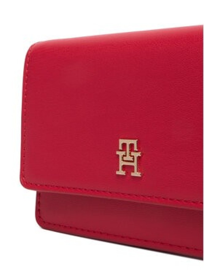 Tommy Hilfiger Torebka Th Icon Card Holder W/Chain AW0AW18248 Czerwony