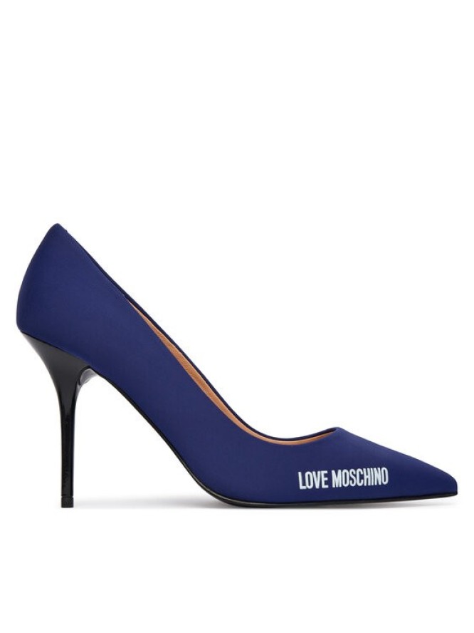 LOVE MOSCHINO Szpilki JA10299G1OIM0750 Niebieski