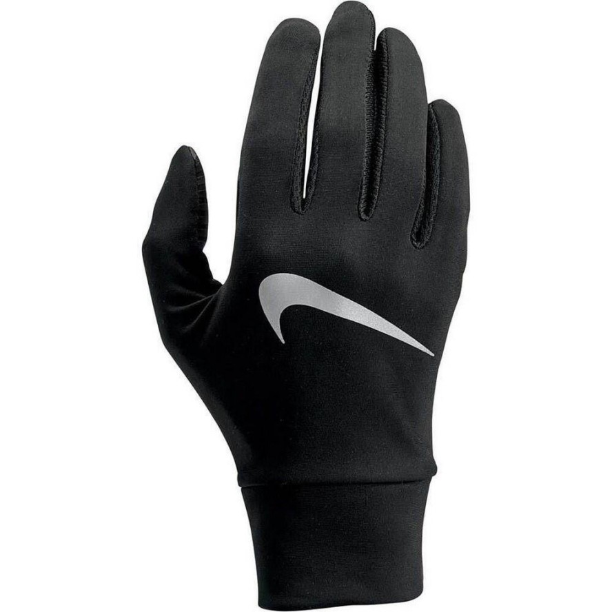 NIKE Rękawice damskie WOMEN'S LIGHTWEIGHT TECH RUNNING GLOVES-L-Czarny
