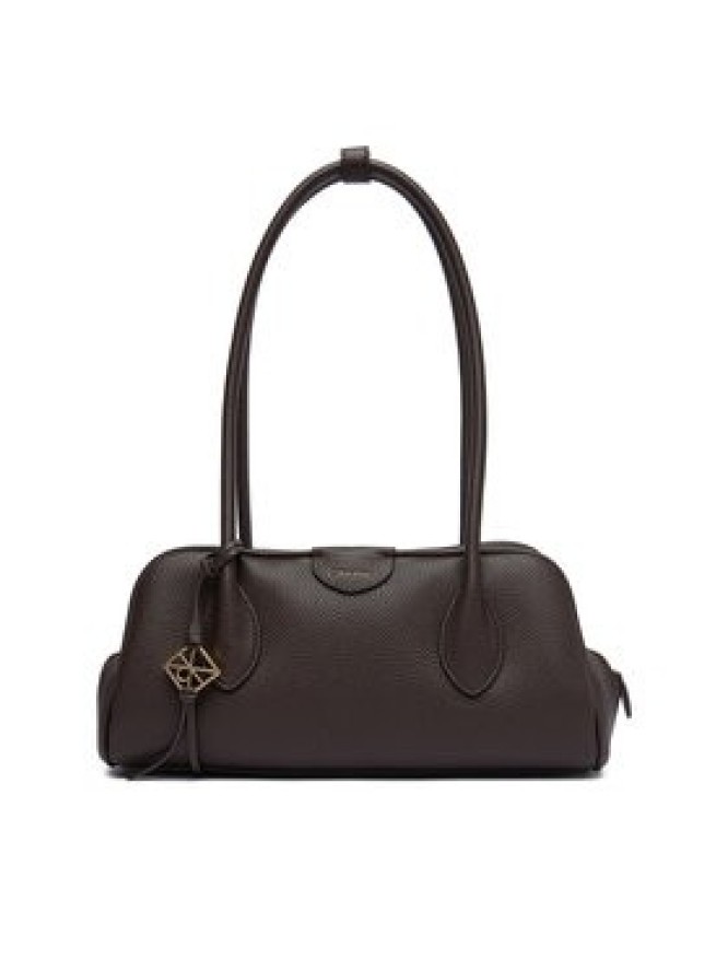 Calvin Klein Torebka Emblem Trio Pebble LV04F3743G Brązowy
