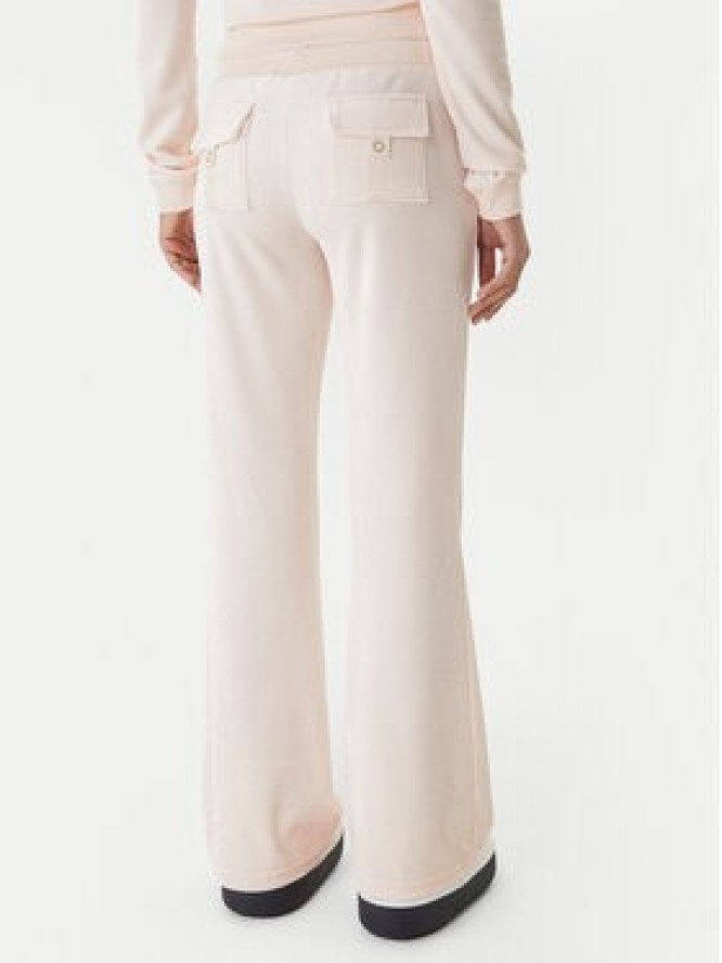 Juicy Couture Spodnie dresowe Caisa JCSEBJ008G Różowy Slim Fit