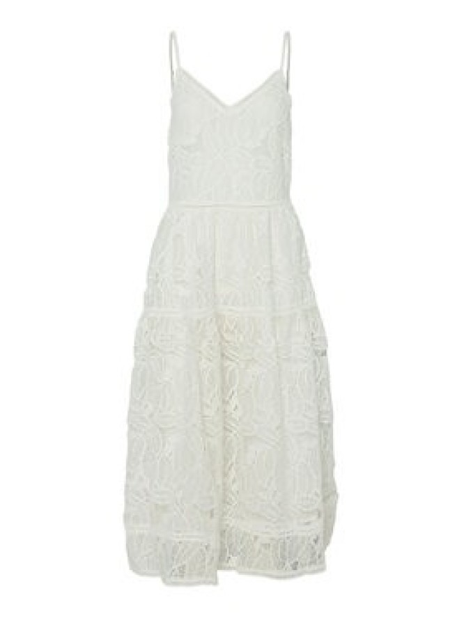 YAS Sukienka letnia Lifa 26037183 Biały Regular Fit