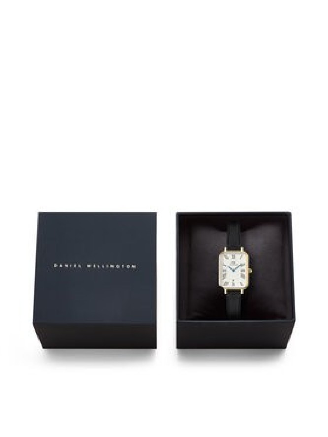 Daniel Wellington Zegarek Quadro Roman Numerals Date DW00100865 Czarny