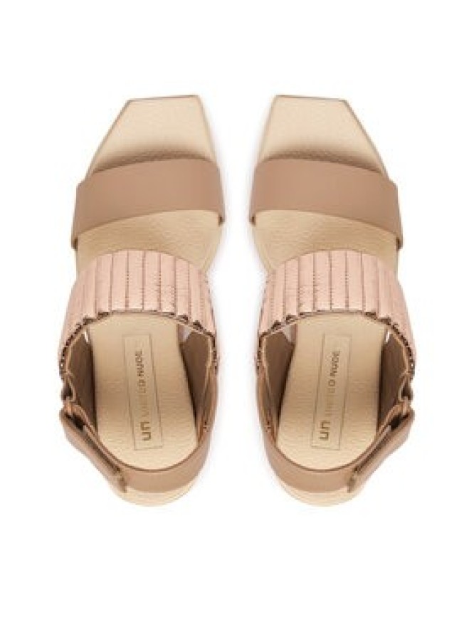United Nude Sandały Delta Wedge Puffier 10988971188 Beżowy