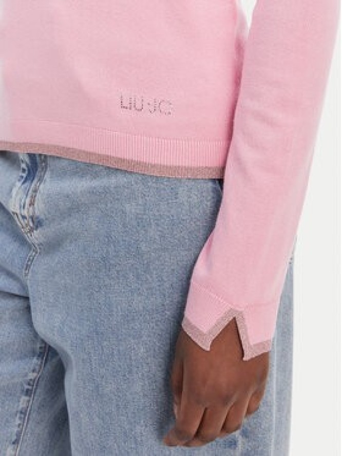Liu Jo Sweter WA6282 MS49I Różowy Regular Fit