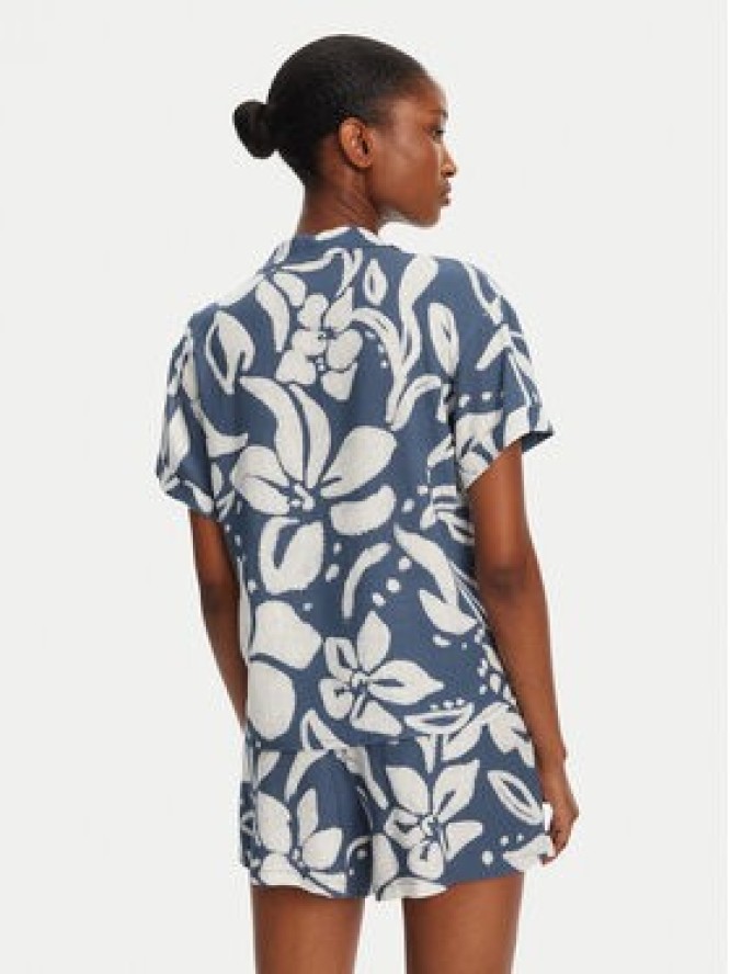 Banana Moon Koszula Taylor Floreal MHX74 Niebieski Loose Fit