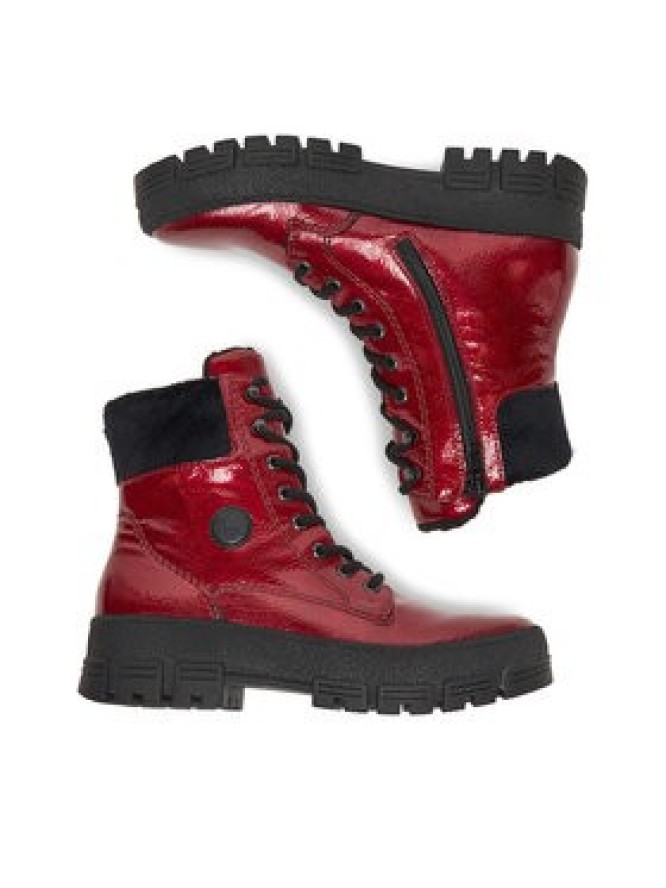 Rieker Trzewiki CEO-Y0220-33 Czerwony