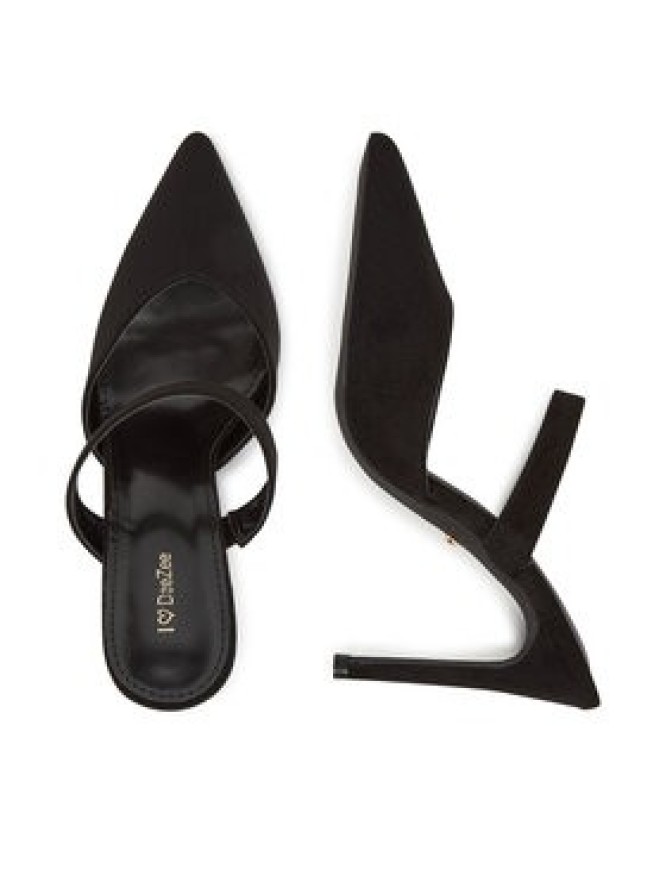 DeeZee Klapki HT78401-7 Czarny