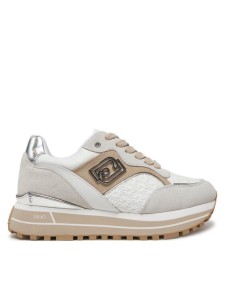 Liu Jo Sneakersy Maxi Wonder 73 BA5015 PX542 Écru