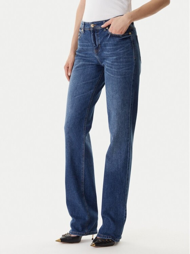 Versace Jeans Couture Jeansy 79HAB581 CDWAC Granatowy Regular Fit