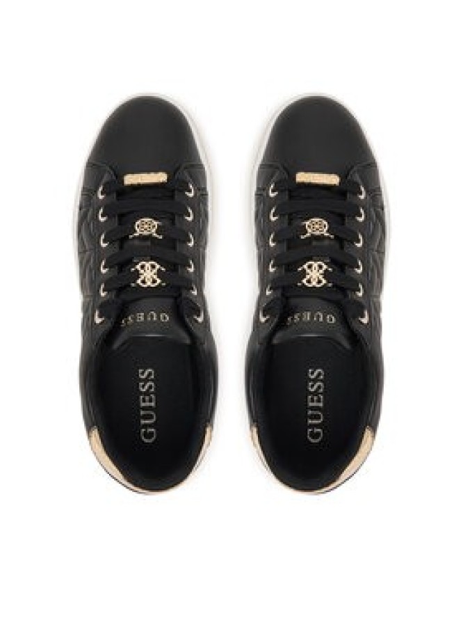 Guess Sneakersy FLFSOT ELE12 Czarny
