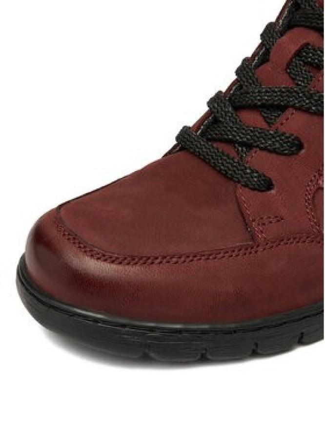 Go Soft Trzewiki CEO-WI23-GHANA-07 Bordowy