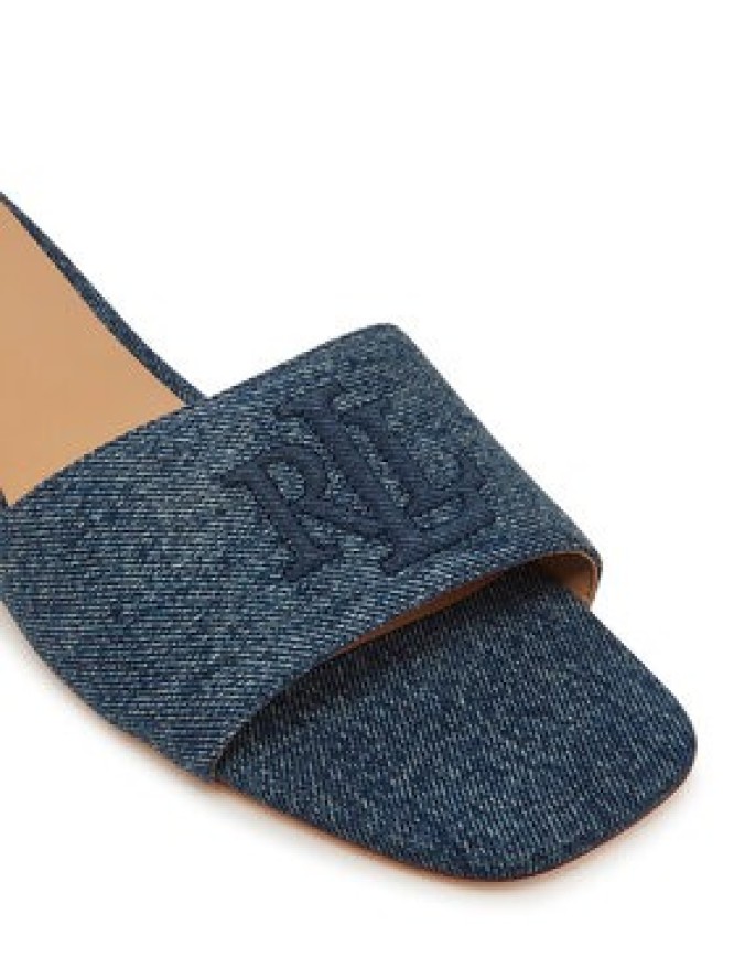 LAUREN RALPH LAUREN Klapki Everley 802966836001 Niebieski