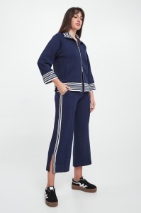 Spodnie damskie z lampasem JOSEPH RIBKOFF