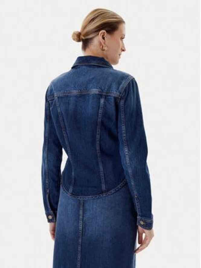 Guess Kurtka jeansowa W5YN49 D5QP4 Granatowy Regular Fit