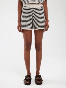 Szorty damskie dzianinowe w paski Albinash 100