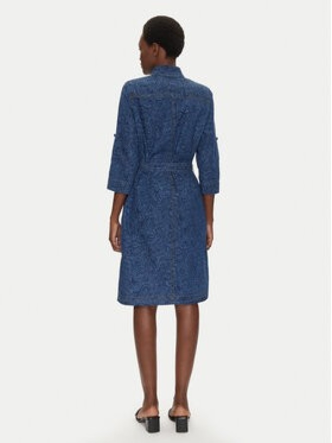 Olsen Sukienka jeansowa 13002015 Granatowy Regular Fit