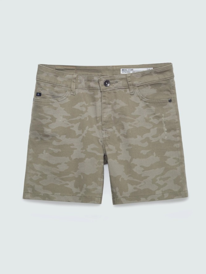 szorty damskie jeansowe khaki arla 397