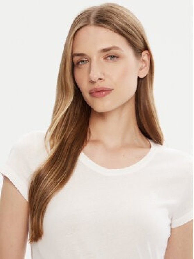 G-Star Raw T-Shirt Eyben D24533-4107 Biały Slim Fit