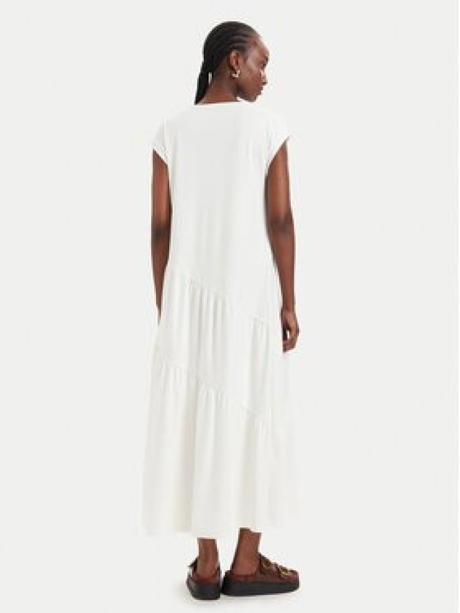Liu Jo Sport Sukienka codzienna TA6237 J3855 Kremowy Relaxed Fit