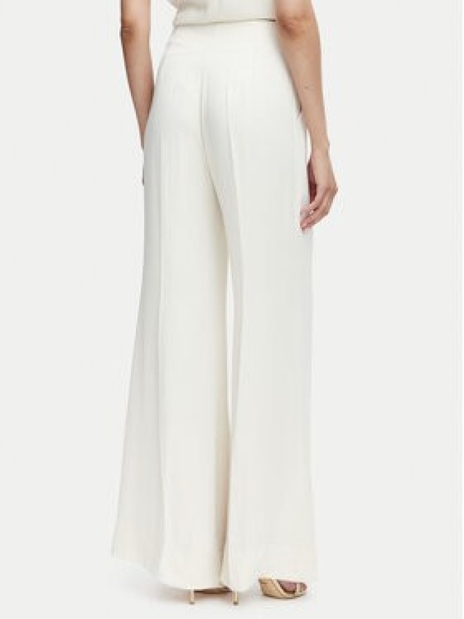 ACCESS FASHION Spodnie palazzo 63-5082-875 Kremowy Wide Leg