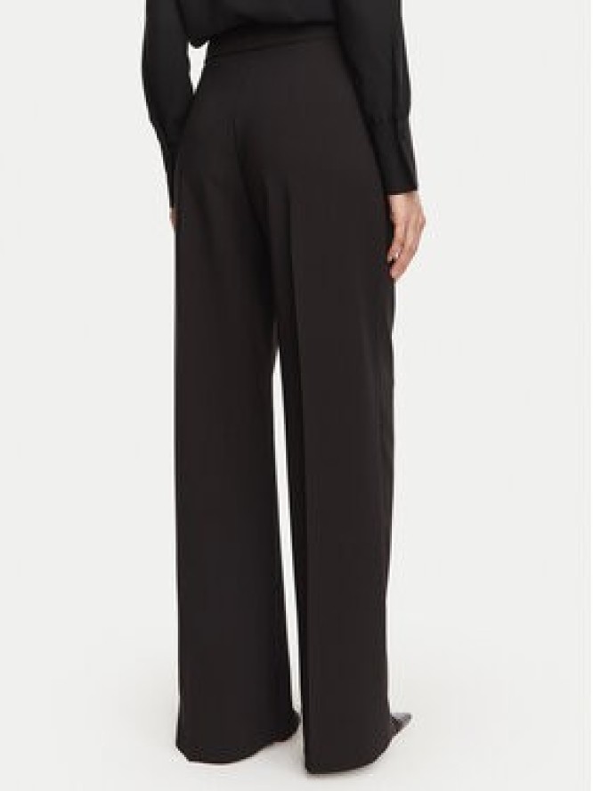 Rinascimento Spodnie palazzo CFC0130151003 Czarny Wide Leg