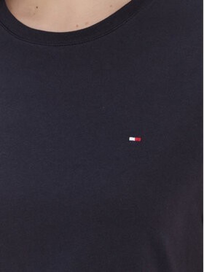 Tommy Hilfiger T-Shirt WW0WW22043 Granatowy Regular Fit