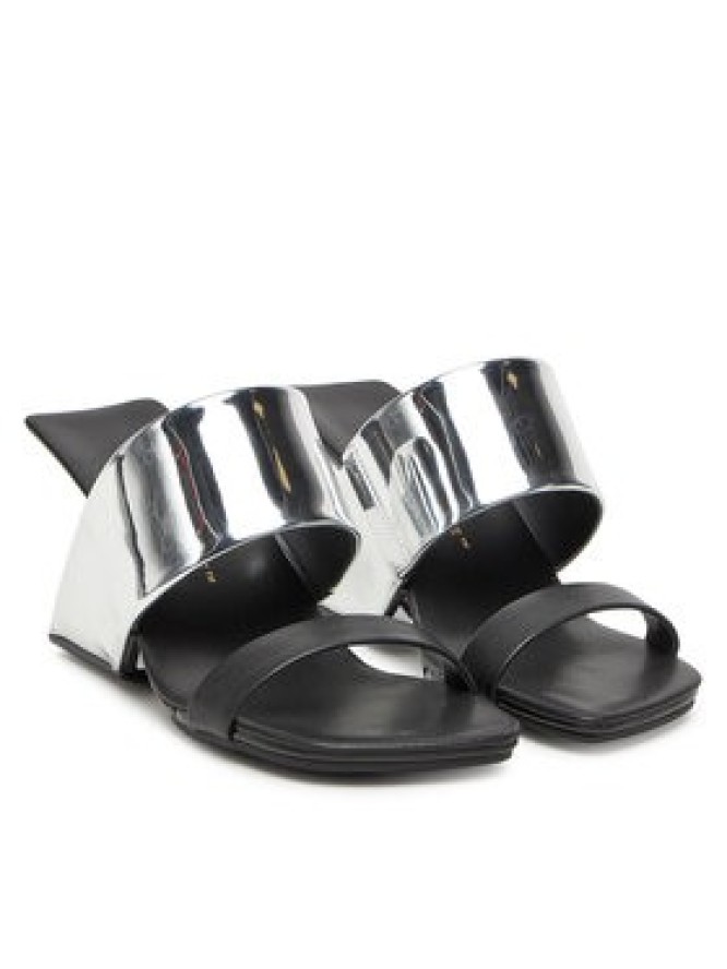 United Nude Klapki Loop Hi 10005766132 Srebrny