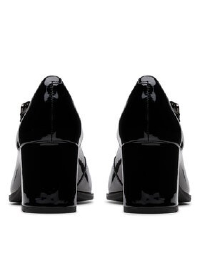 Clarks Półbuty Freva 55 Strap 26181337 Czarny