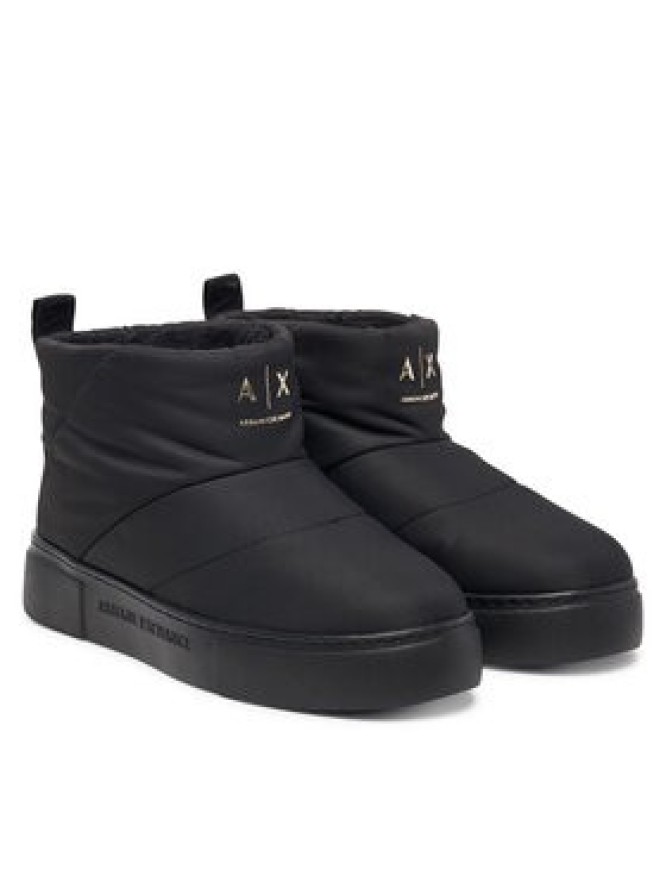 Armani Exchange Śniegowce XW003101 AF19615 UC001 Czarny