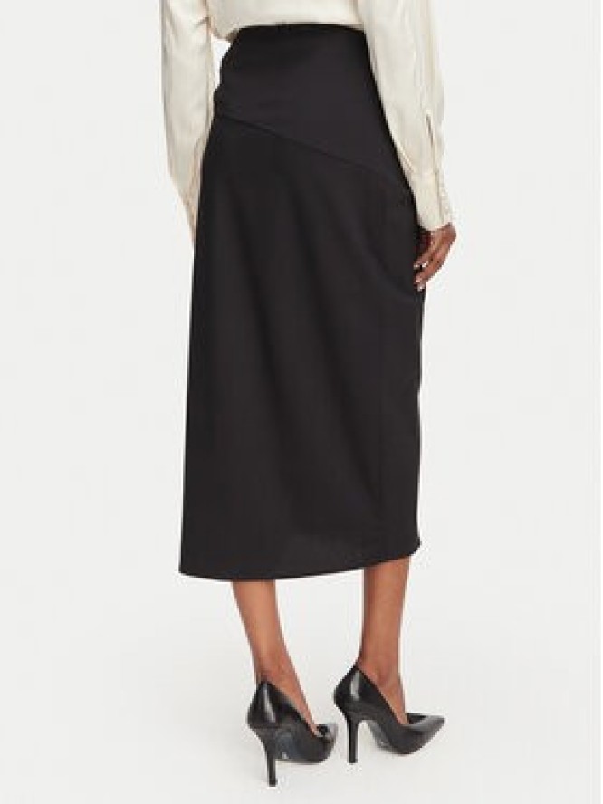 Marella Spódnica ołówkowa Zampa 2623106061 Czarny Slim Fit