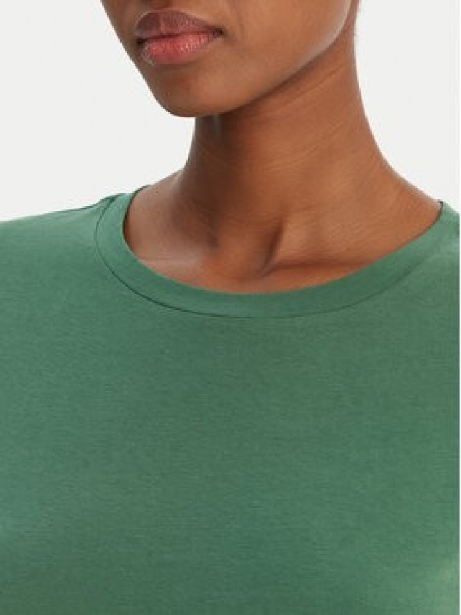 Weekend Max Mara T-Shirt Multif 2615971012 Zielony Regular Fit