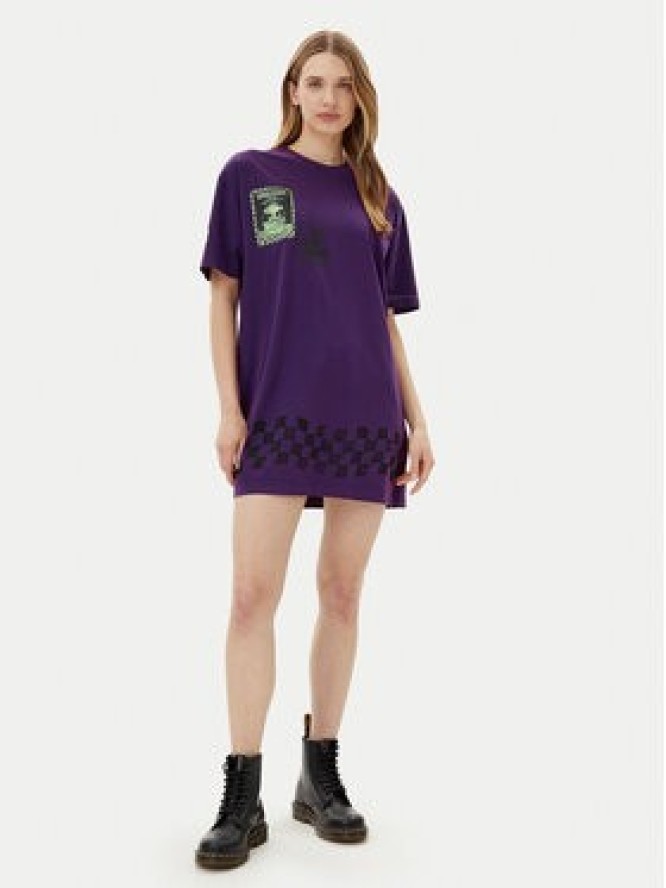 Volcom Sukienka codzienna Filip Rygalski B1312516 Fioletowy Loose Fit