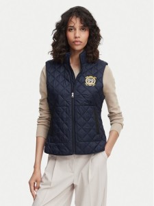 Beverly Hills Polo Club Bezrękawnik P-SS26W-JK0281-0298 Granatowy Regular Fit