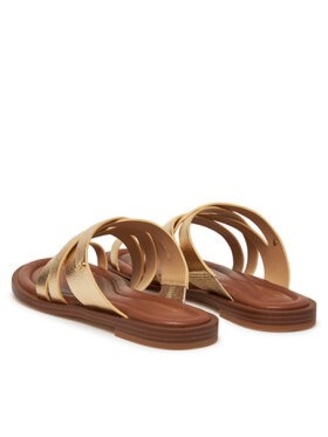 MICHAEL Michael Kors Japonki Nora 40S5NOFS1M Złoty