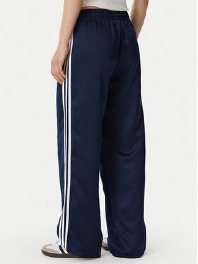 adidas Spodnie dresowe Satin Sst Loose Trackpant KS7339 Granatowy Relaxed Fit