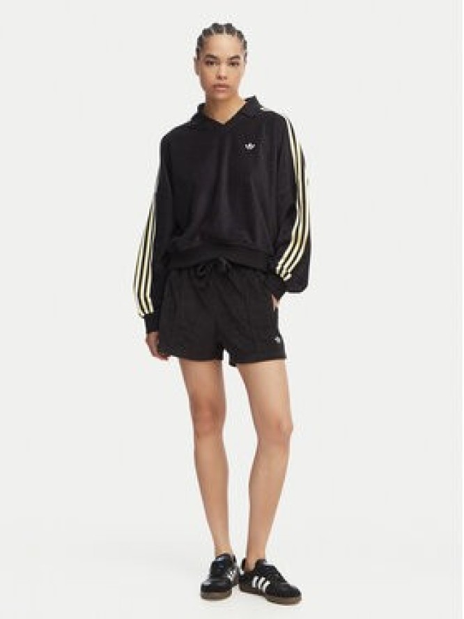 adidas Bluza Terry Towel KD1402 Czarny Oversize