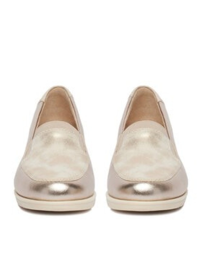 Rieker Półbuty L5351-60 Złoty