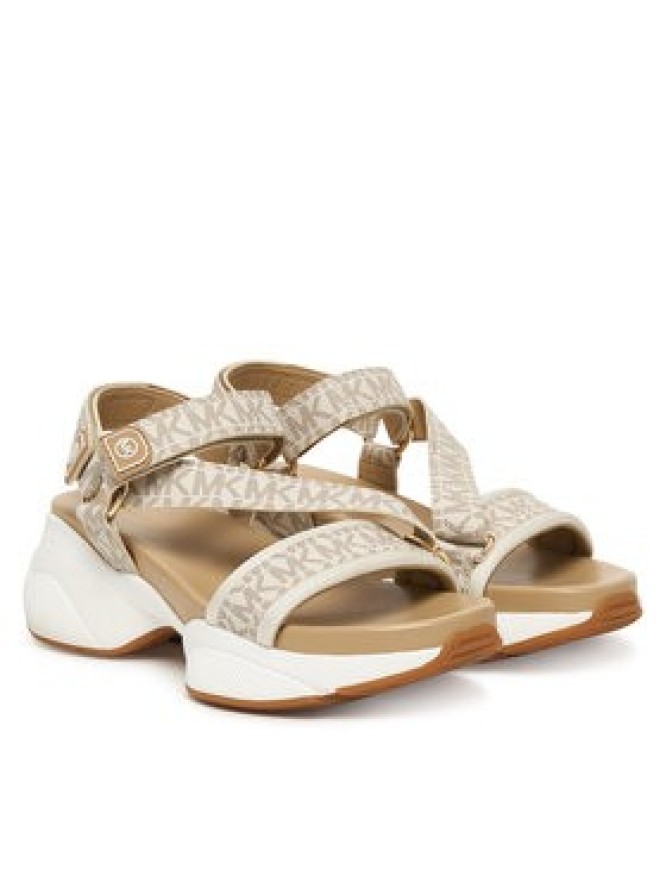 MICHAEL Michael Kors Sandały Bowie Sandal 43S6BWFA1B Kremowy