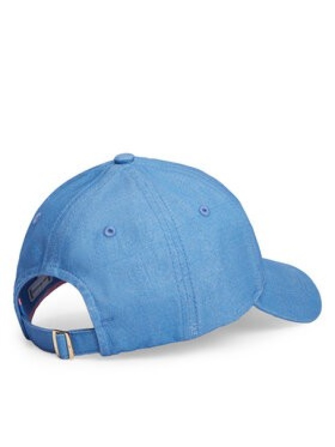 Tommy Hilfiger Czapka z daszkiem Logo Embroidery Baseball Cap AW0AW18338 Niebieski