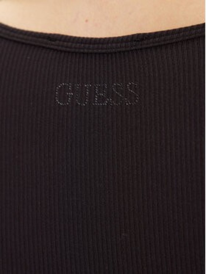 Guess Sukienka codzienna O5BK03 KCDA2 Czarny Slim Fit