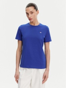 Tommy Hilfiger T-Shirt WW0WW45522 Niebieski Regular Fit